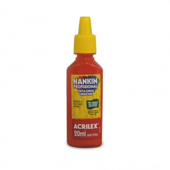 Tinta Nankin 20ml Acrilex Escolar