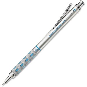 Lapiseira Pentel Graph Gear 1000 Automatic Drafting, tamanho de grafite de 0,7 mm, barril azul PG1017C