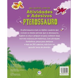 Livro de Adesivos e Atividades Pterossauro Ciranda Cultural